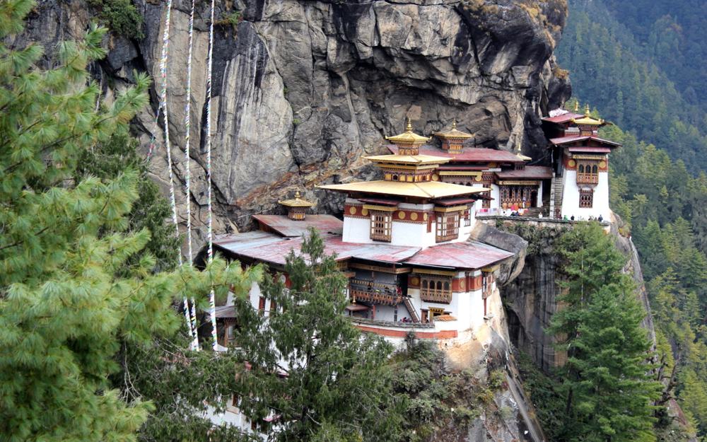 Il monastero del Tiger’s Nest attaccato alla parete