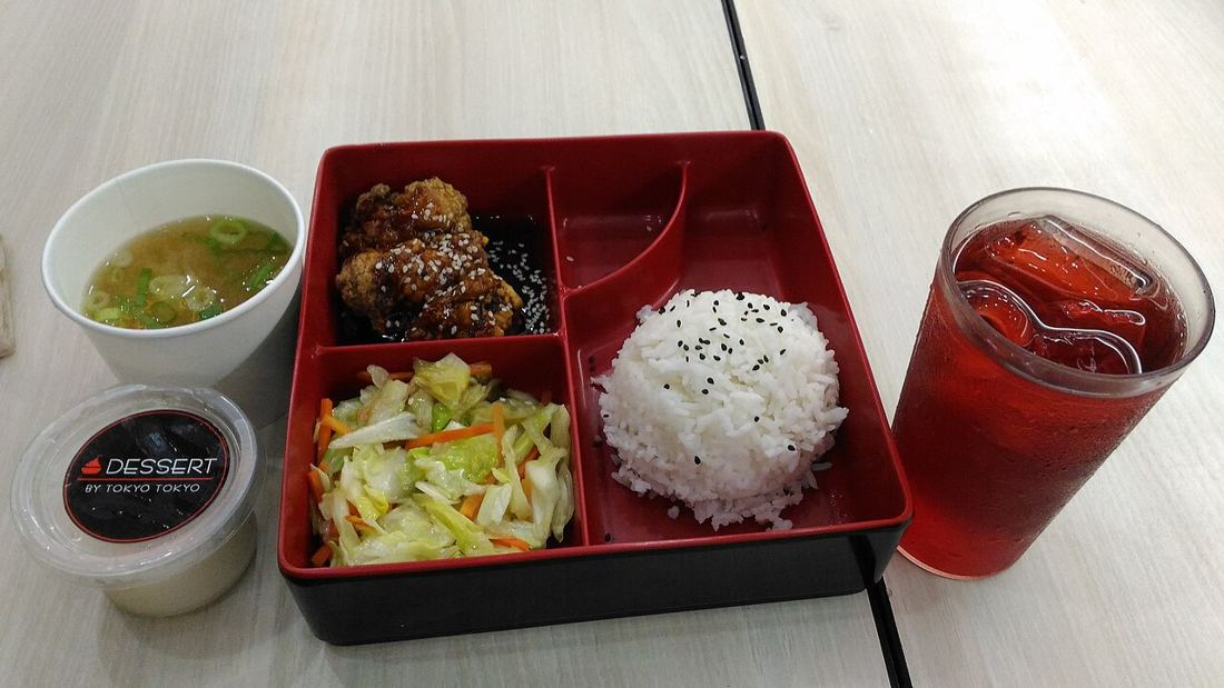 Il bento del pranzo