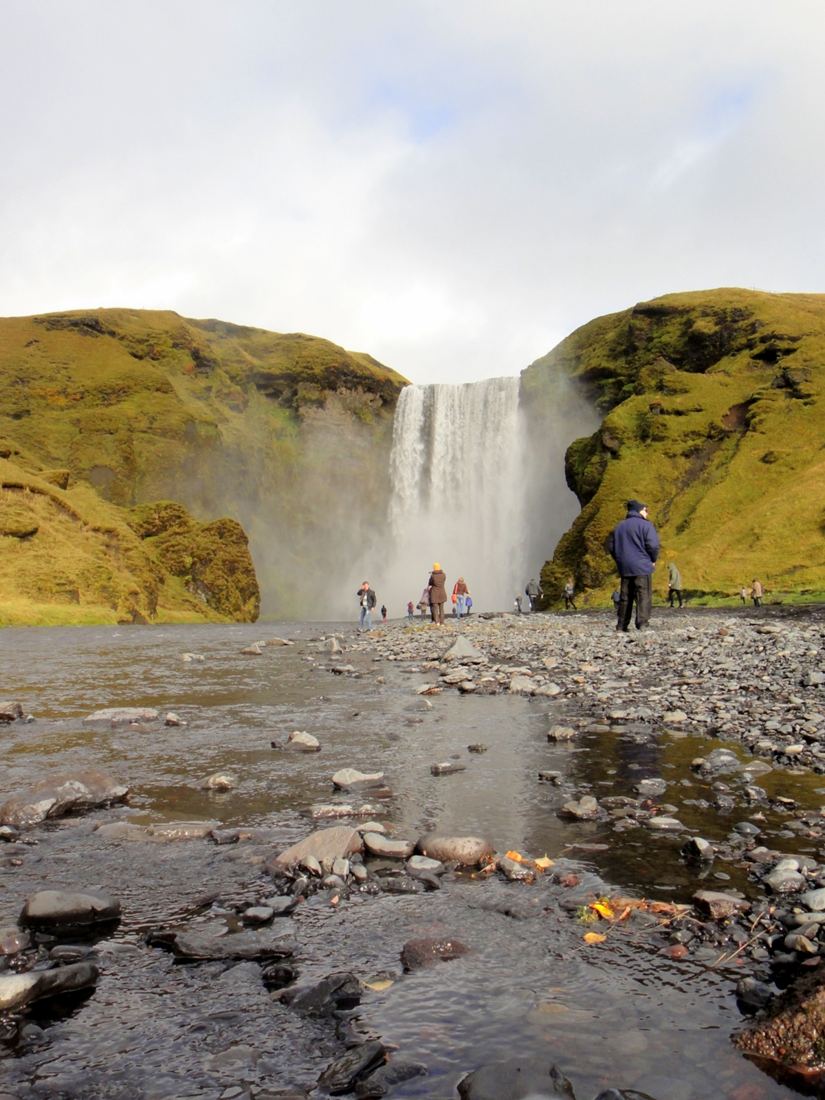 La cascata di Skógafoss