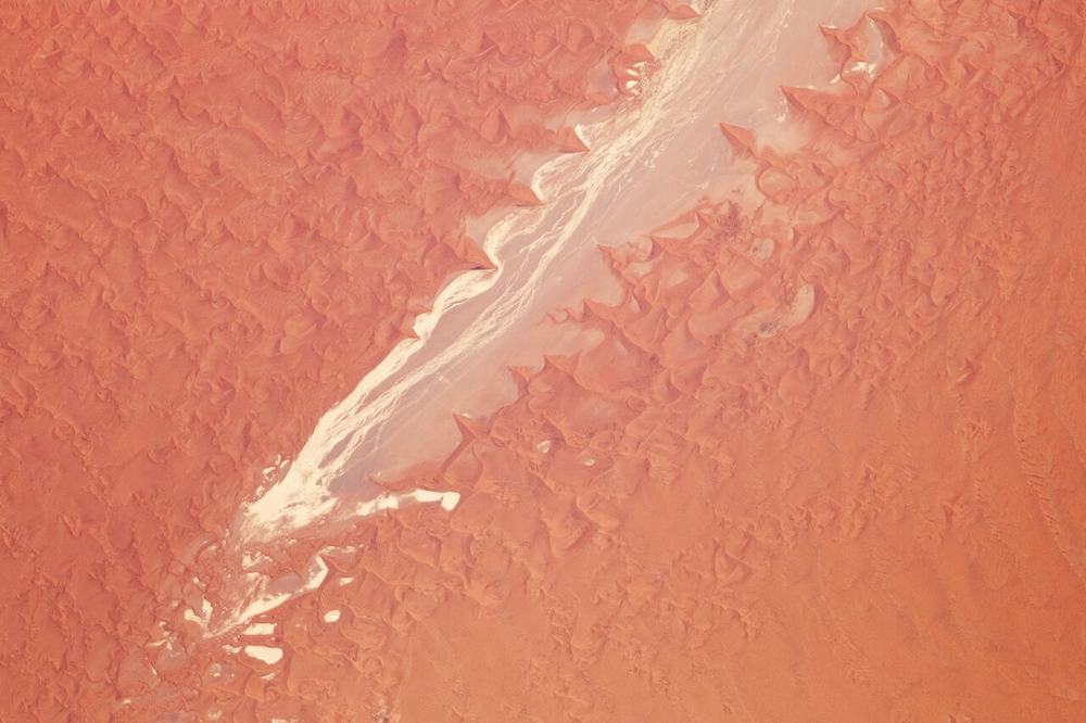 Le dune del Namib dall’alto
