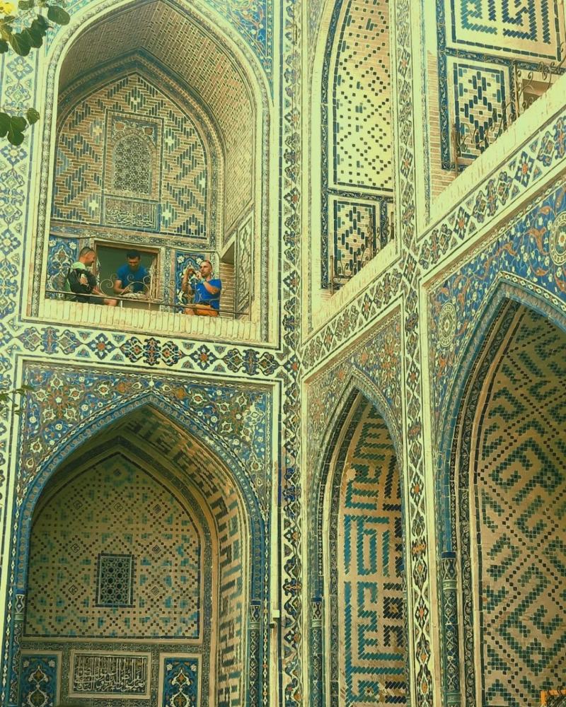 I mosaici di Samarcanda